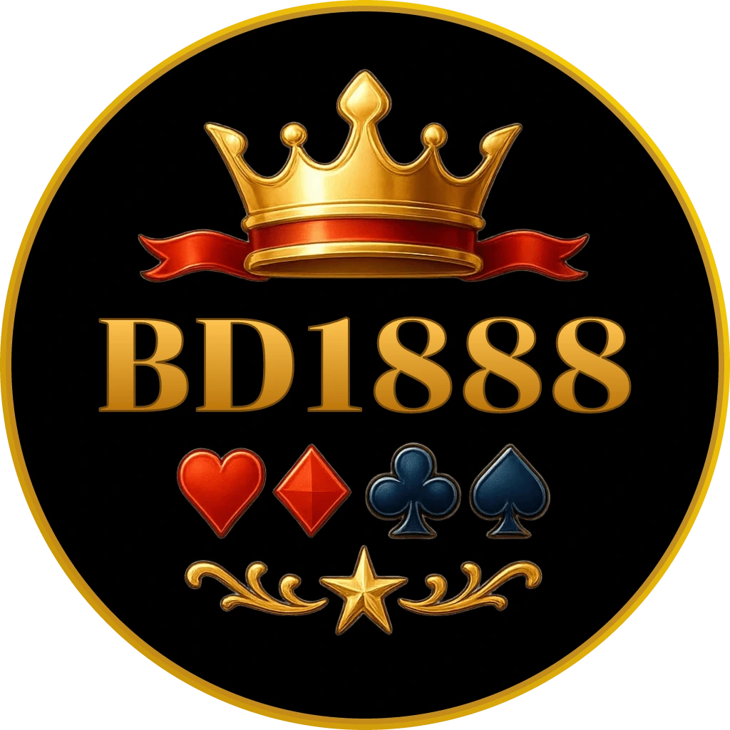 Luxury casino atmosphere with a confident woman in a sparkling gold dress near a roulette wheel and flying chips highlighting the premium gaming experience at BD1888 for players in Bangladesh